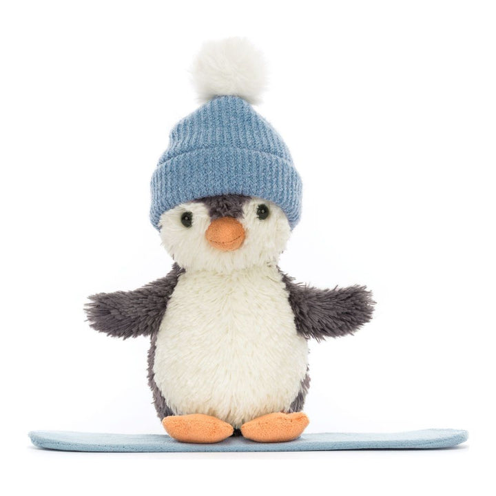 Jellycat Plush Toy - Snowboarding Peanut Penguin (5 inch)