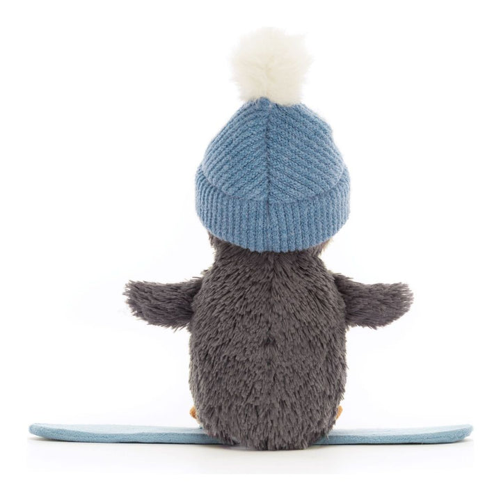 Jellycat Plush Toy - Snowboarding Peanut Penguin (5 inch)