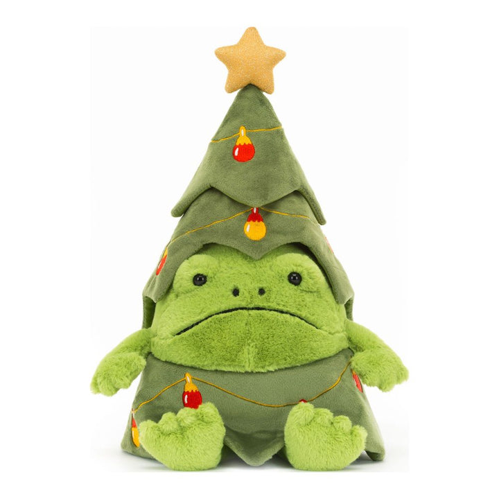 Jellycat Plush Toy - Christmas Tree Ricky Rain Frog