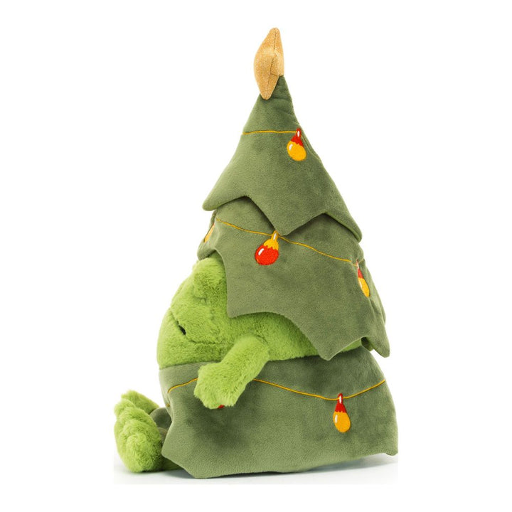 Jellycat Plush Toy - Christmas Tree Ricky Rain Frog