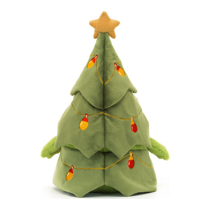 Jellycat Plush Toy - Christmas Tree Ricky Rain Frog