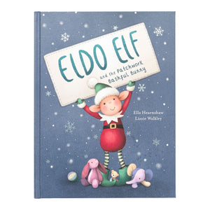 Jellycat Eldo Elf and the Patchwork Bashful Bunny Book Default Title