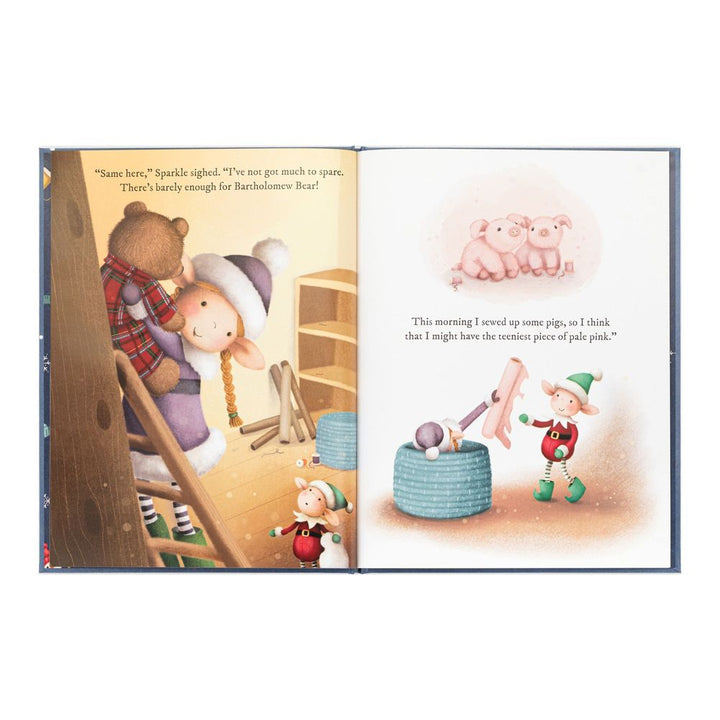 Jellycat Eldo Elf and the Patchwork Bashful Bunny Book