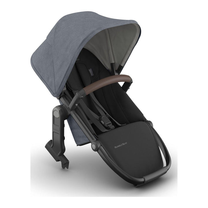 UPPAbaby Vista V3 RumbleSeat Julian (Dusty Blue Melange on Carbon Frame)