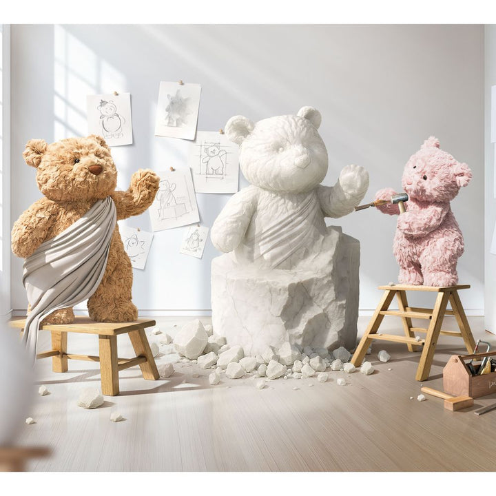 Jellycat Bear Plush Toy - Leola (Medium, 12 inch)