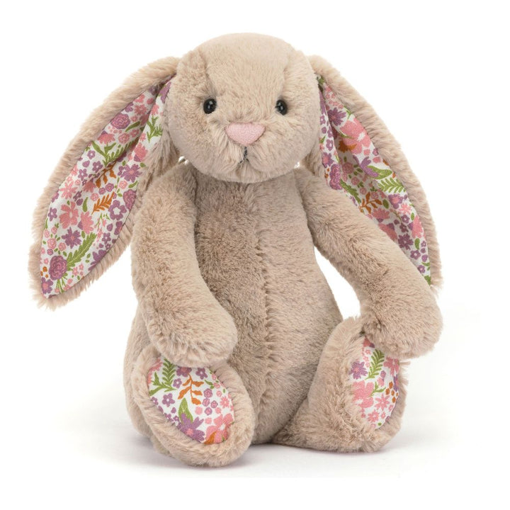 Jellycat Blossom Bunny Plush Toy - Beige Petal Bunny (Small, 6 inch) Default Title
