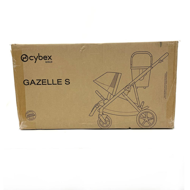 Cybex Gazelle S Modular Stroller - Almond Beige with Taupe Chassis (97891) (Open Box)