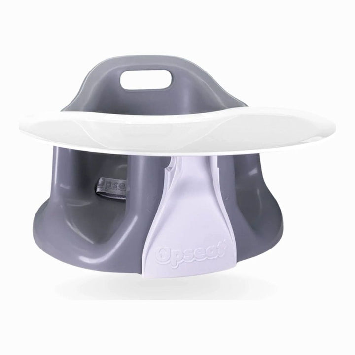 Upseat Baby Floor and Booster Seat with Tray - Grey (97980) (Open Box)