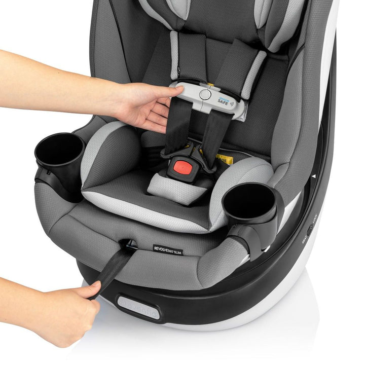 Evenflo GOLD Revolve360 Slim 2-In-1 Rotational Convertible Car Seat with Sensorsafe