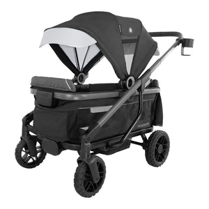 Evenflo Shyft Rideshare All-Terrain Performance Stroller Wagon Sterling Black