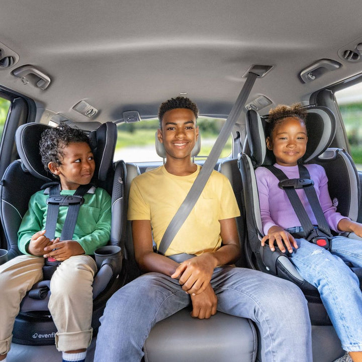 Evenflo Revolve360 Slim 2-In-1 Rotational Convertible Car Seat - Canton Black