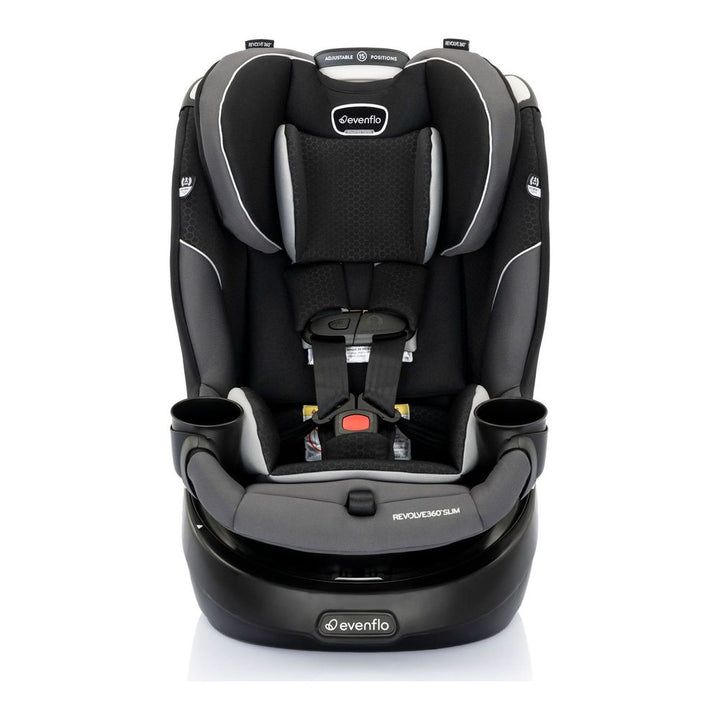 Evenflo Revolve360 Slim 2-In-1 Rotational Convertible Car Seat - Canton Black