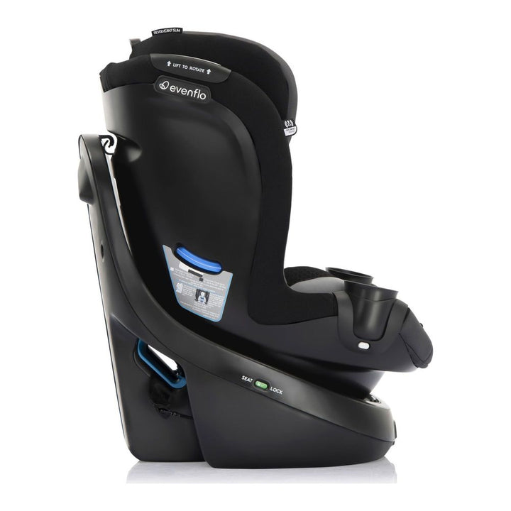 Evenflo Revolve360 Slim 2-In-1 Rotational Convertible Car Seat - Canton Black