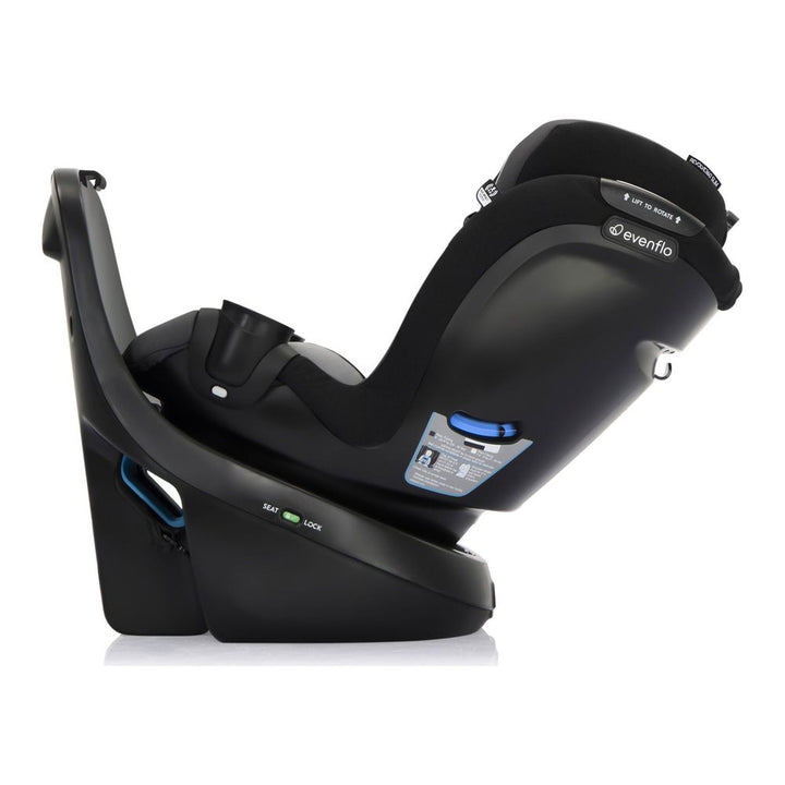 Evenflo Revolve360 Slim 2-In-1 Rotational Convertible Car Seat - Canton Black