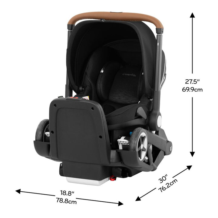Evenflo Shyft DualRide Infant Car Seat & Stroller Combo