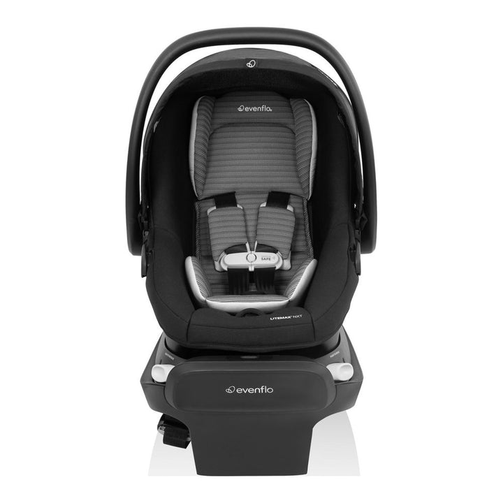 Evenflo Revolve180 LiteMax NXT Rotational Infant Car Seat - Cinder Black