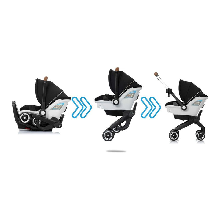 Evenflo GOLD Shyft DualRide Infant Car Seat & Stroller Combo - Moonstone