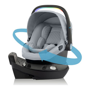 Evenflo Revolve180 LiteMax NXT Rotational Infant Car Seat wth SensorySoothe - Quartz Default Title