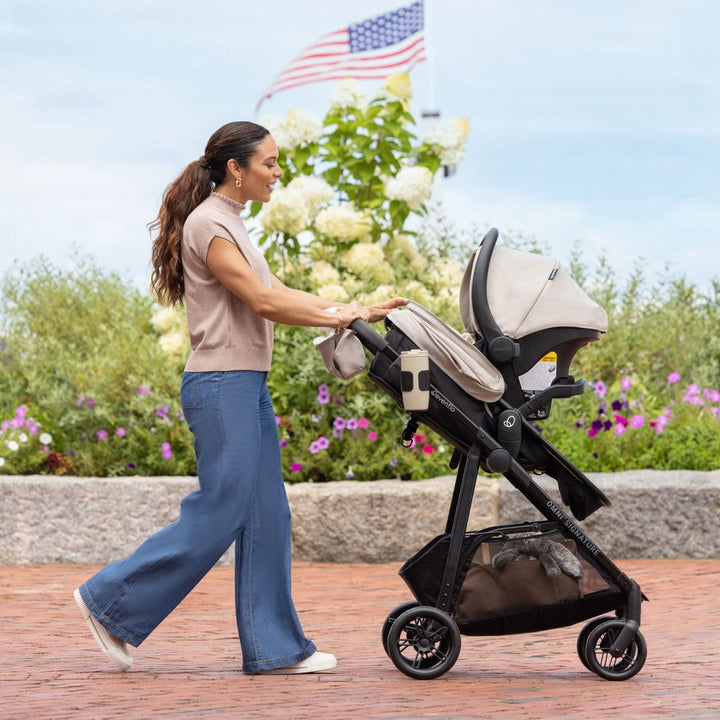 Evenflo Omni Signature and LiteMax Travel System - Porto Black