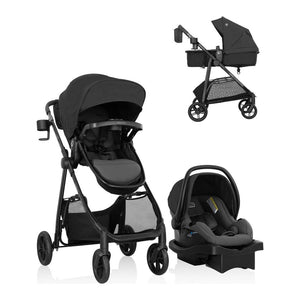 Evenflo Omni Signature and LiteMax Travel System - Porto Black Default Title