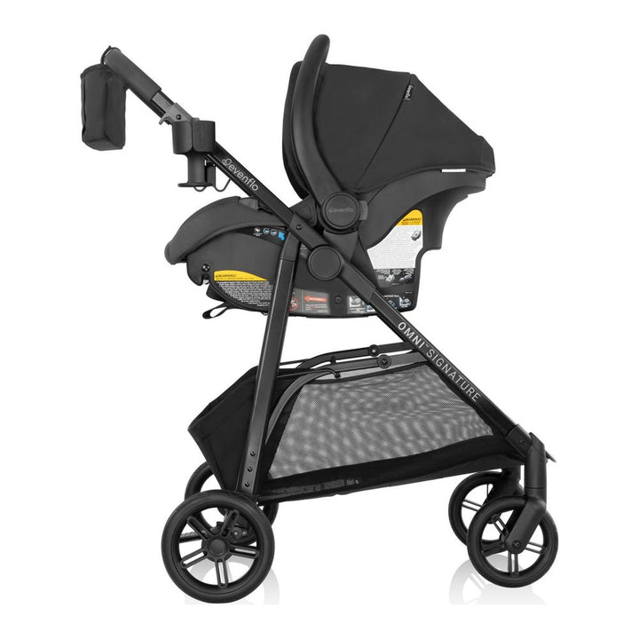 Evenflo Omni Signature and LiteMax Travel System - Porto Black