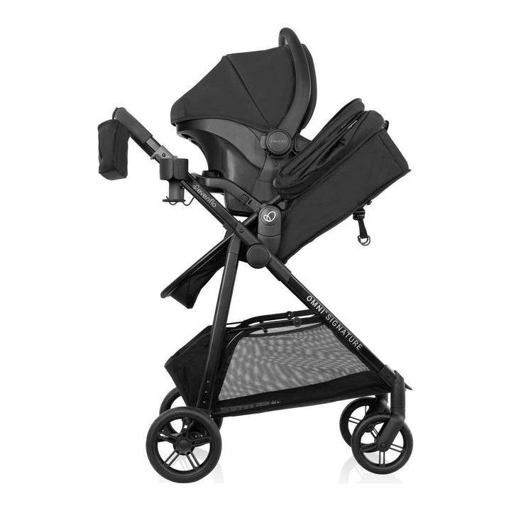Evenflo Omni Signature and LiteMax Travel System - Porto Black