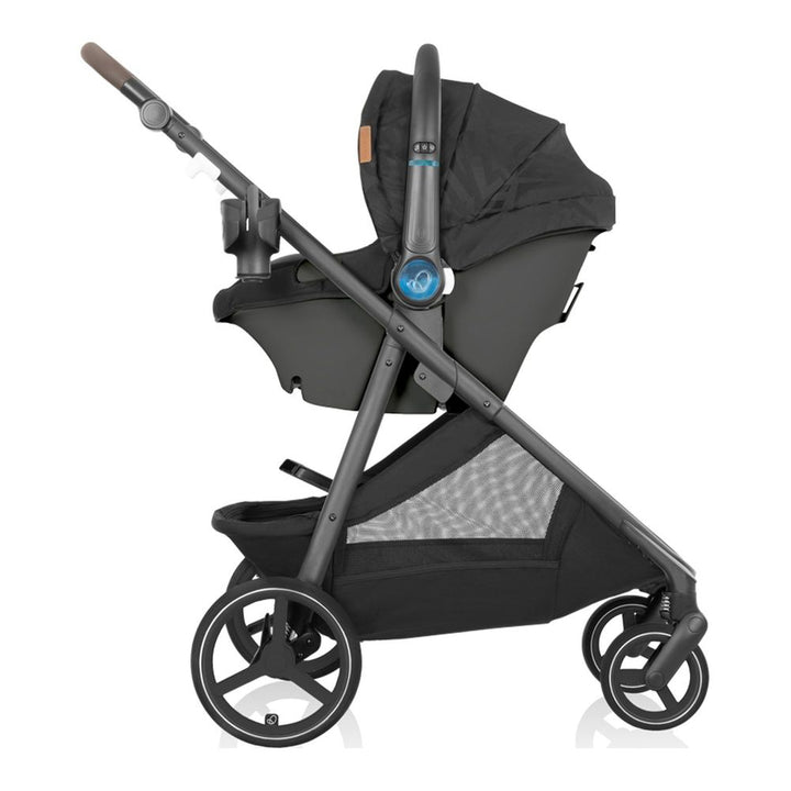 Evenflo Shyft Intuiti+ and Revolve180 LiteMax NXT with SensorySoothe Travel System - Dubhan Black