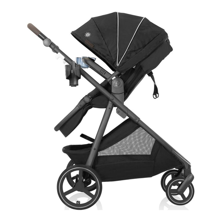 Evenflo Shyft Intuiti+ and Revolve180 LiteMax NXT with SensorySoothe Travel System - Dubhan Black