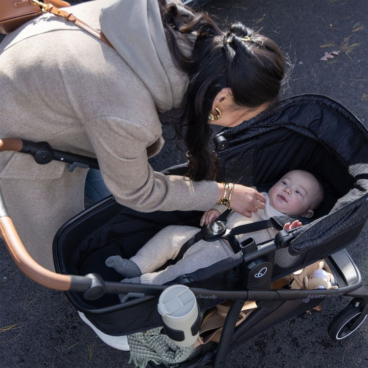 Evenflo Shyft Intuiti and Revolve180 LiteMax NXT Travel System - Black Shale