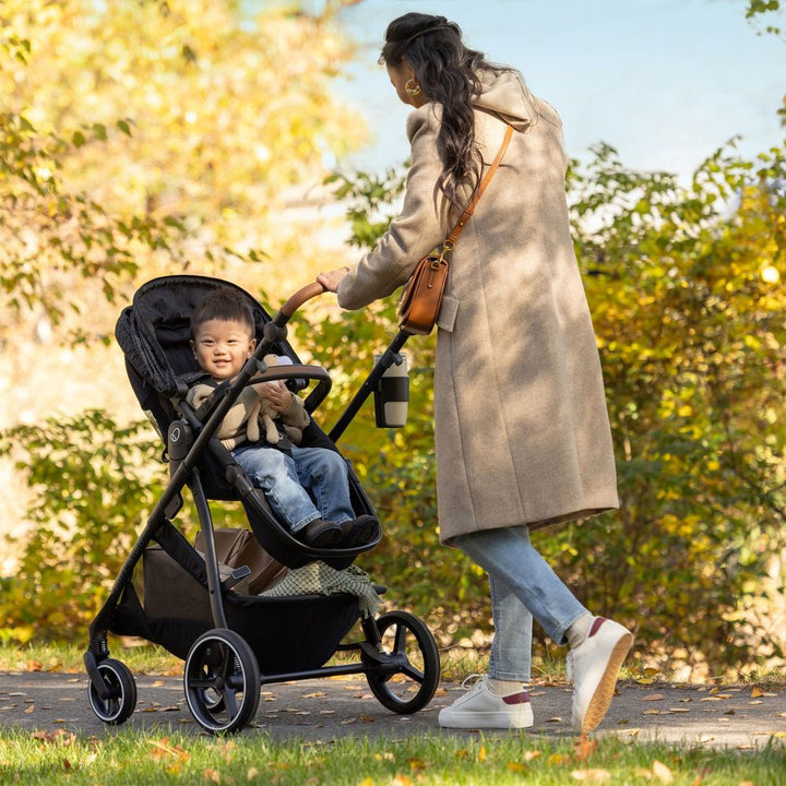 Evenflo Shyft Intuiti and Revolve180 LiteMax NXT Travel System - Black Shale