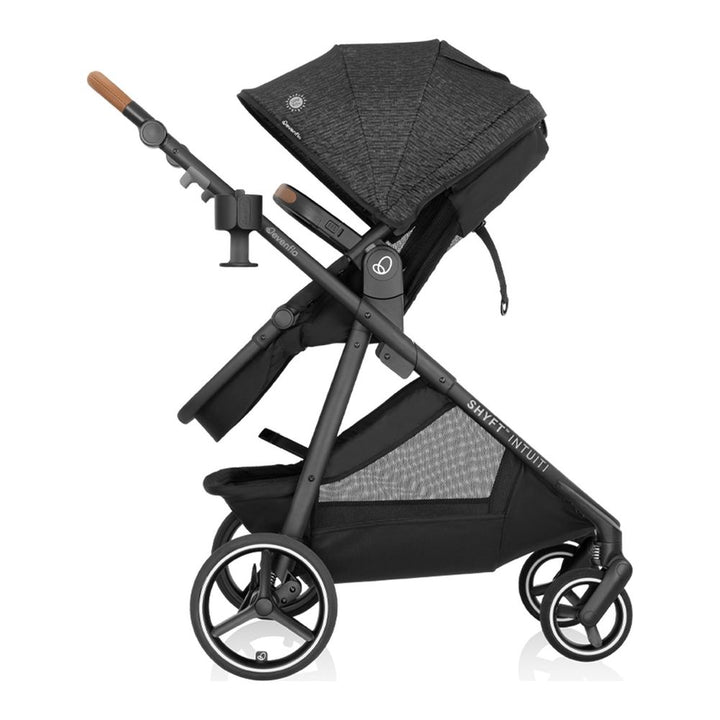 Evenflo Shyft Intuiti and Revolve180 LiteMax NXT Travel System - Black Shale