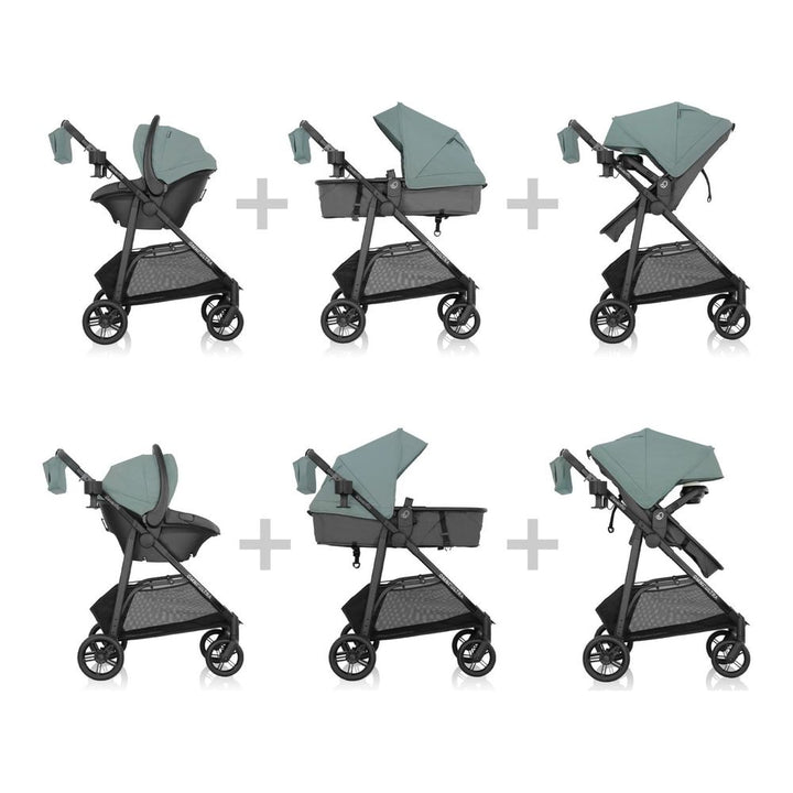 Evenflo Omni Ultra and Revolve180 LiteMax NXT Travel System