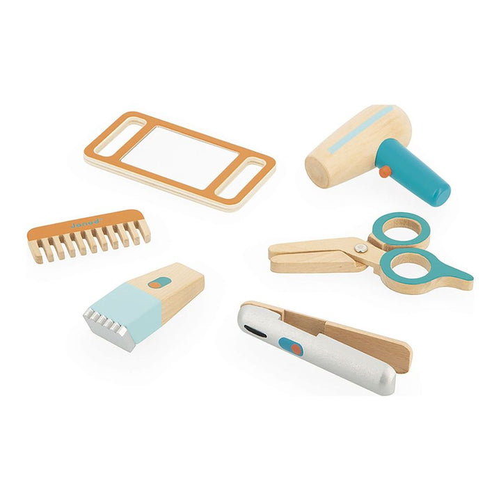Janod Hairdresser Wooden Toy Set