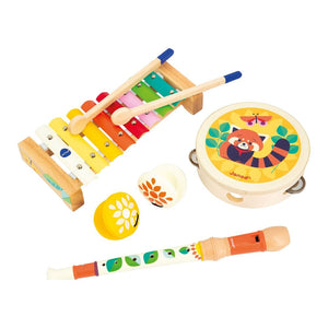 Janod Gioia 4-Piece Musical Toys Set Default Title