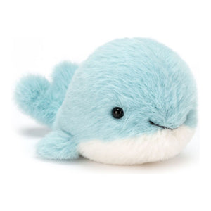Jellycat Fluffy Plush Toy - Fluffy Whale (4 inch) Default Title