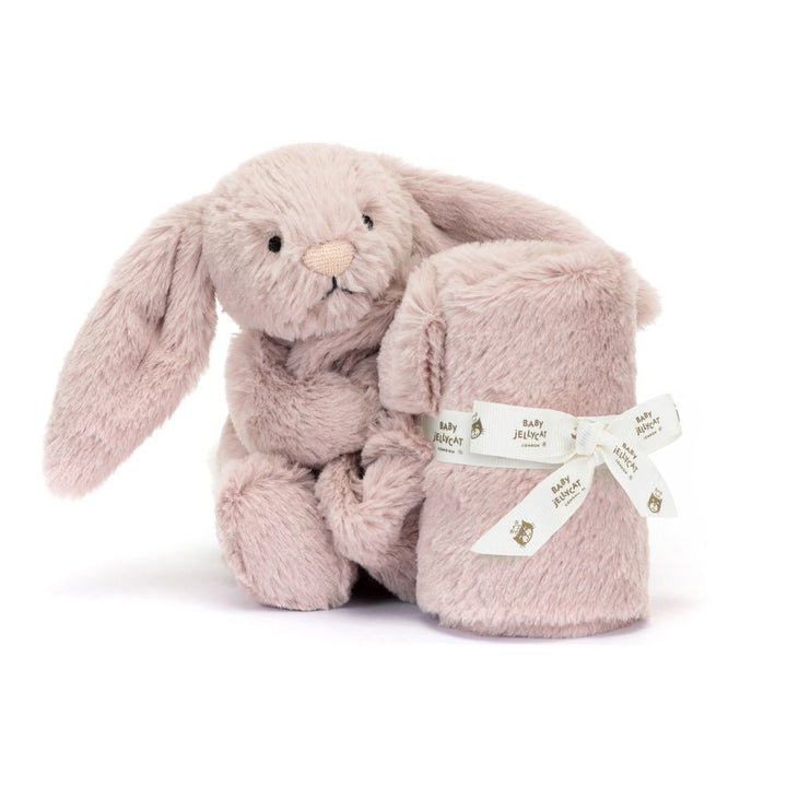 Jellycat Bashful Luxe Bunny Soother Blanket - Rosa Bunny