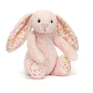 Jellycat Blossom Bunny Plush Toy - Cherry Blush Bunny (Small, 7 inch) Default Title