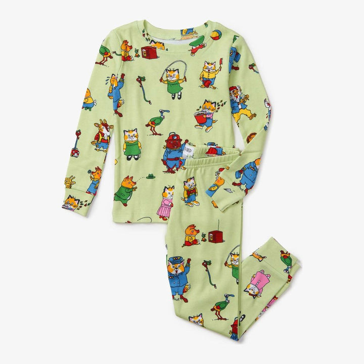 Books to Bed Pajama & Book Set - Busy World