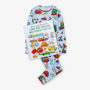 Books to Bed Pajama & Book Set - Cars And Trucks And Things That Go 2T