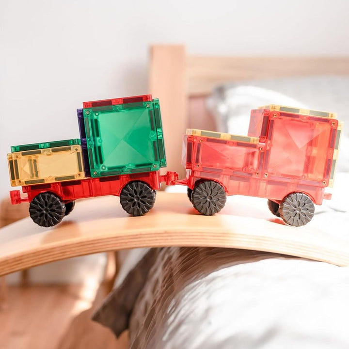 Connetix 24-Piece Magnetic Tiles Motion Pack - Rainbow