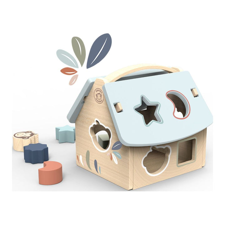 Speedy Monkey House Shape Sorter Activity Toy