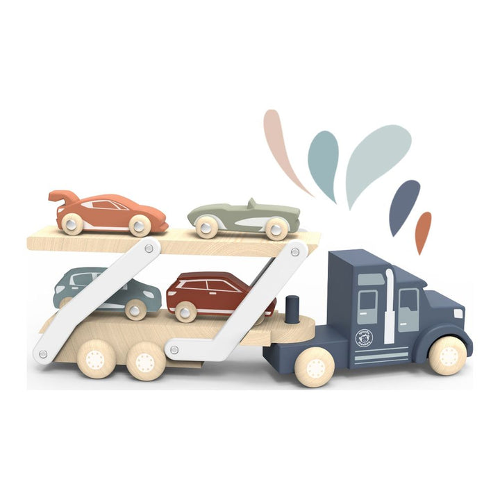 Speedy Monkey Car Transporter Vehicle Toy