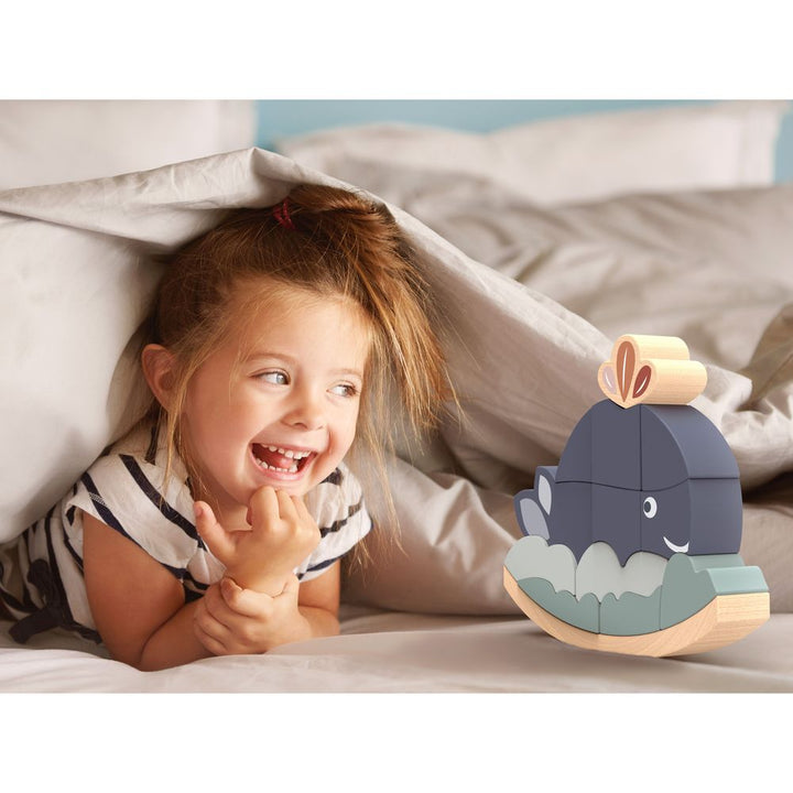 Speedy Monkey Whale Rocking Stacker Activity Toy