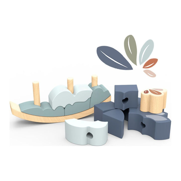 Speedy Monkey Whale Rocking Stacker Activity Toy