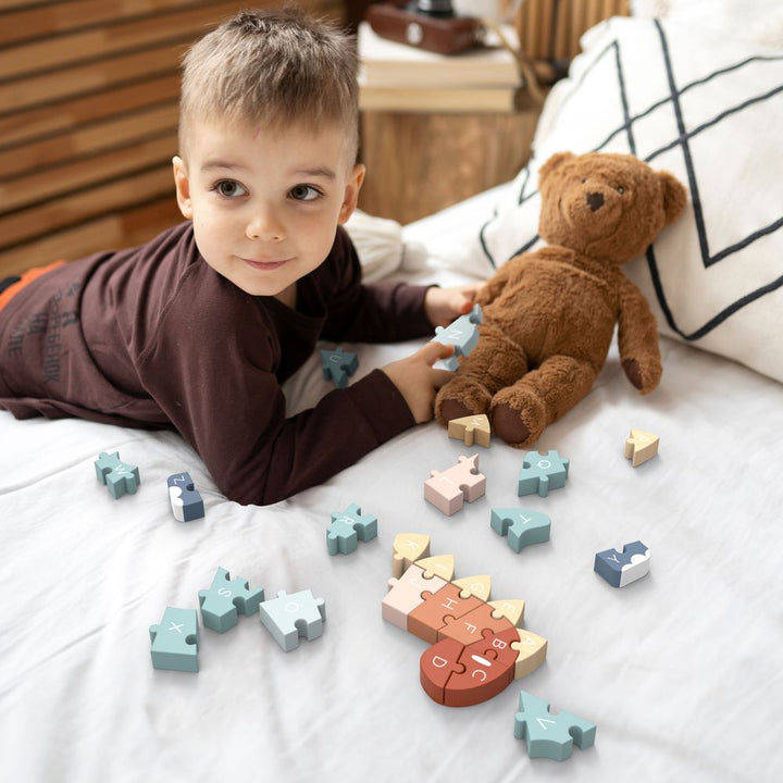 Speedy Monkey ABC Dino Puzzle Activity Toy