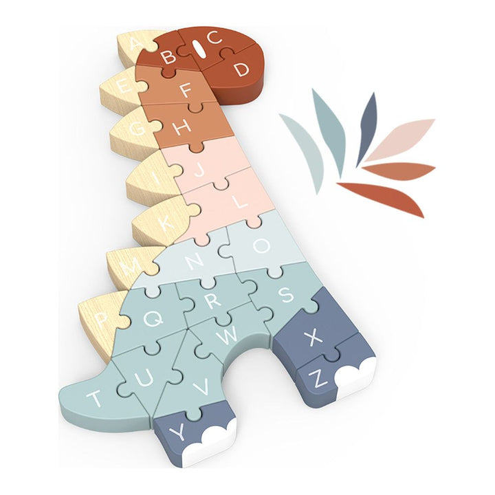 Speedy Monkey ABC Dino Puzzle Activity Toy