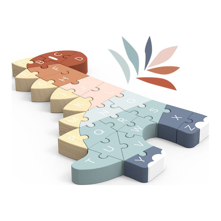 Speedy Monkey ABC Dino Puzzle Activity Toy