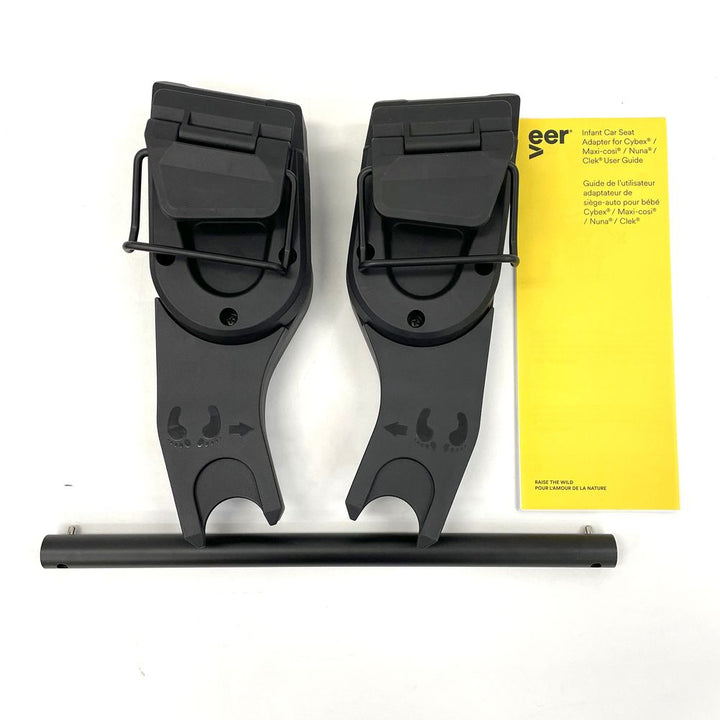 Veer Cruiser Infant Car Seat Adapter - Nuna/Maxi-Cosi/Cybex (98179) (Open Box)