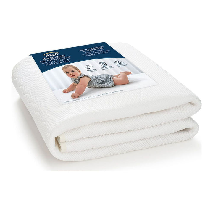 Halo Breathable Crib Mattress Cover Default Title