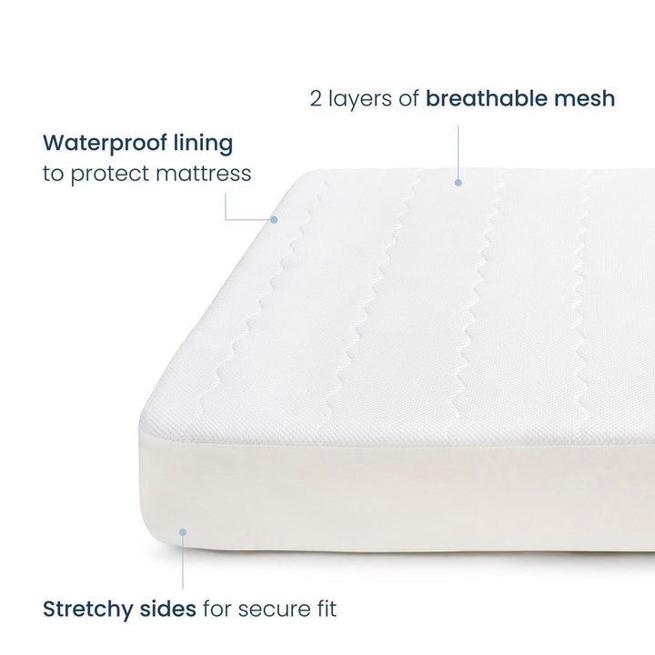Halo Breathable Crib Mattress Cover